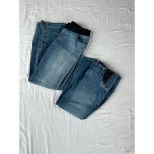 Maternity Pants/Jeans Bootcut and Capri Lot, Isabel & Liz Lange Size 8